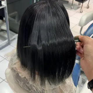 ミディアム カラー 畔上 尚也のヘアスタイル