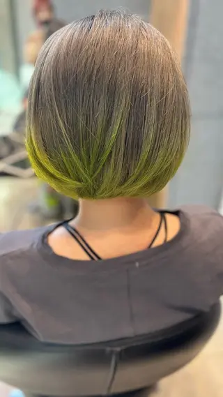 ショート カラー EMANON 心斎橋所属・デザインカラー /aiのヘアスタイル