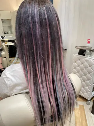 ロング 松永 夏のヘアスタイル