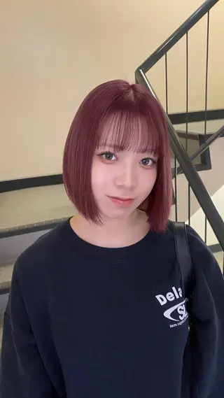 ショート 🎀盛れる韓国ヘア Yuto🎀のヘアスタイル