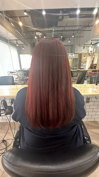 カラー Angelica 内海 遥奈のヘアスタイル