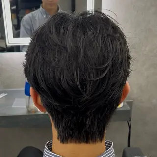 ショート パーマ ヘアアレンジ メンズ 【札幌メンズ特化】 🔥RIKU🔥のヘアスタイル