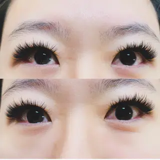 マツエク・マツパ AURORA RINAのマツエク・マツパデザイン