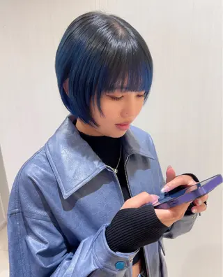 ショート カラー 銀座/カラー 🎀momo🎀のヘアスタイル
