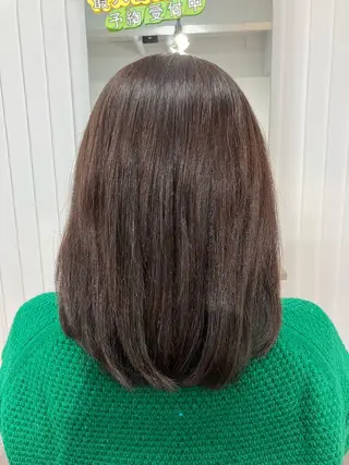 セミロング カラー Dolceカレン /カットモデル募集中のヘアスタイル