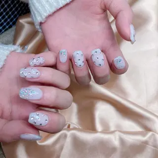 ミディアム ネイル Reonail 💕Kana💕のネイルデザイン