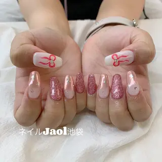 ロング ネイルJaol 池袋のネイルデザイン