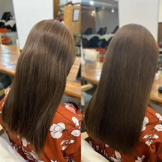 ロング hazuki🐈⬛ 透明感カラーのヘアスタイル