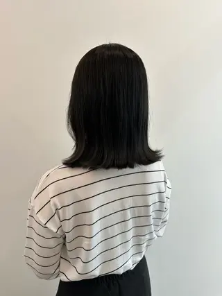 ミディアム カラー レイヤー/ナチュラル 💐nao.のヘアスタイル