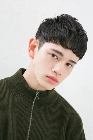 パーマ メンズ 🌿似合わせ透明感 カラー松本朋幸🌿のヘアスタイル