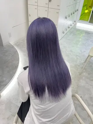 ロング カラー ヘアアレンジ 🎀 yuuka🎀のヘアスタイル