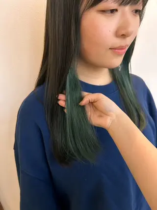 ロング 畑澤 和果のヘアスタイル