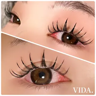 マツエク・マツパ プライベートサロン VIDAのマツエク・マツパデザイン