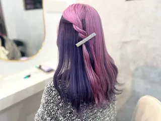 セミロング elubylovis nanaseのヘアスタイル