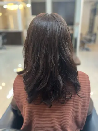 セミロング カラー 🍒 SANA🍒のヘアスタイル