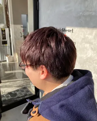 カラー メンズ 大西 瞭弘のヘアスタイル