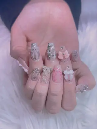 ネイル 長さだし専門店 M2　rikaのネイルデザイン