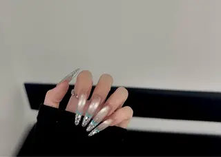 ネイル 長さだし専門 ありさのネイルデザイン