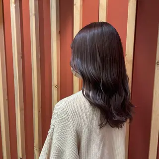 セミロング カラー ✨️美髪✨️透明感カ ラー✨️大泉翔／店長のヘアスタイル