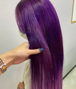 ロング カラー UNDER vr 【アンダーバー】のヘアスタイル