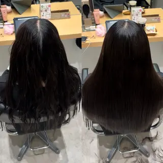 ミディアム 髪質改善ヘアケア 艶髪特化/上田のヘアスタイル