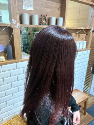 セミロング せきぐち さくらのヘアスタイル