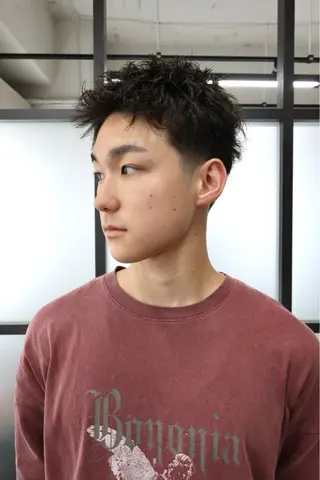ショート パーマ メンズ 大人パーマ/ メンズ/神田正紀のヘアスタイル