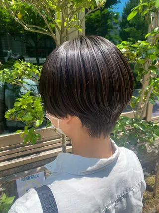 ショート 伊藤 優花のヘアスタイル