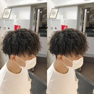 ショート メンズパーマ/縮毛 超特化/tomokiのヘアスタイル