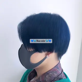 ショート カラー 𝐑𝐢𝐤𝐚 ໒꒱♡のヘアスタイル