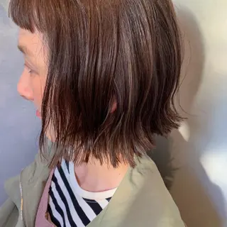 ミディアム botan KOZUEのヘアスタイル