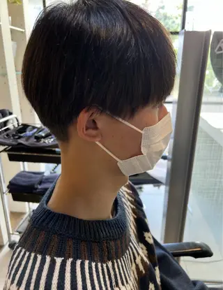 メンズ ハイライト特化小澤 奈津美のヘアスタイル