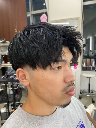 ショート メンズ 市川 博紀 店長のヘアスタイル