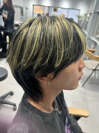 ショート カラー メンズ 髙橋 秀果のヘアスタイル