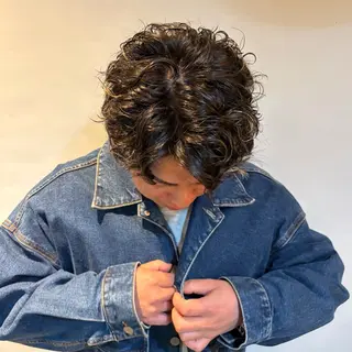 パーマ HANA所属・林 小桃のヘアスタイル