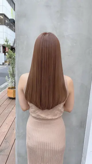 ロング 中顔面短縮 顔まわり新田大翔のヘアスタイル