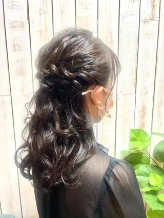 セミロング ヘアアレンジ Topstylist YUKIのヘアスタイル