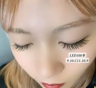 マツエク・マツパ Eyes Cream YUKAのマツエク・マツパデザイン