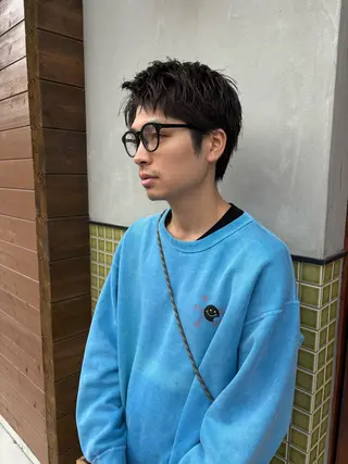ショート メンズ 五十嵐 雄毅のヘアスタイル