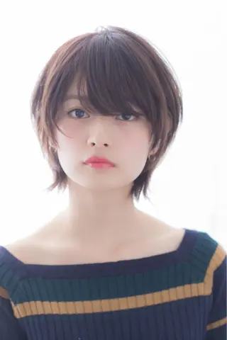 ショート 井上 美奈子のヘアスタイル