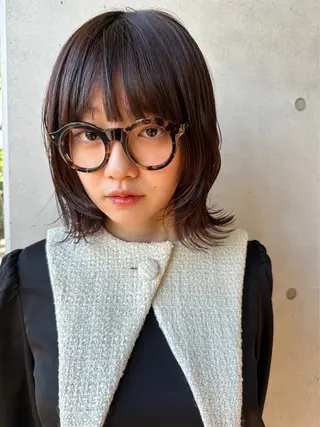 ショート アートディレクター ワダヒサノリのヘアスタイル