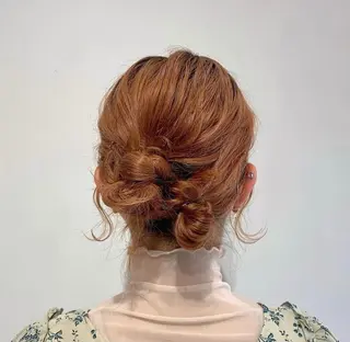 ヘアアレンジ みうら ありさのヘアスタイル