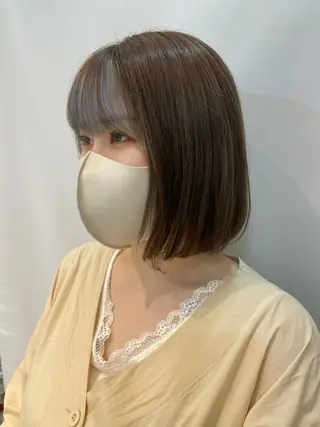 ショート カラー レイヤーカット/ マリアのヘアスタイル