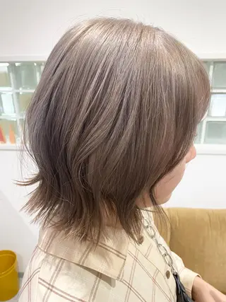 ミディアム カラー 【safric】 NAOのヘアスタイル