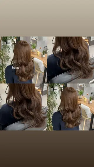 ロング 🍑トレンドカラー 🍑横浜のヘアスタイル