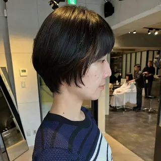 ショート 彩葉/ブリーチ/ カットモデル栄・伏見のヘアスタイル