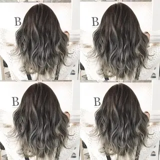 セミロング カラー ヘアアレンジ 縮毛矯正 髪質改善寺坂雄飛💐のヘアスタイル