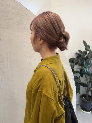 セミロング カラー 金沢市/美容師/ 岡島由希美のマツエク・マツパデザイン