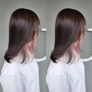 ミディアム 平田 広大のヘアスタイル