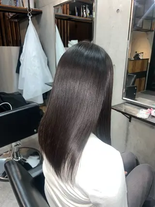 セミロング 🫧髪質改善 縮毛矯正特化🫧中西のヘアスタイル
